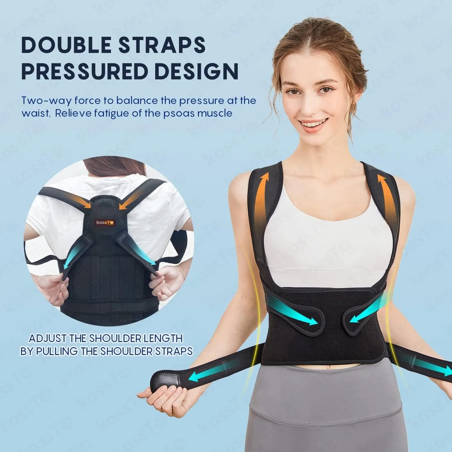 Modern Posture Corrector Belt | Spine Alignment & Back Pain Relief
